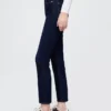 Vintage slim-fit jeans met hoge taille