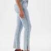 Vintage slim-fit jeans met hoge taille
