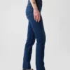 Vintage slim-fit jeans met hoge taille