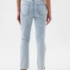 Vintage slim-fit jeans met hoge taille