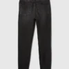 Vintage slim-fit jeans met hoge taille