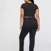 Vintage slim-fit jeans met hoge taille