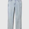 Vintage slim-fit jeans met hoge taille