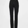 Vintage slim-fit jeans met hoge taille