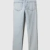Vintage slim-fit jeans met hoge taille
