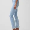 Vintage slim-fit jeans met middelhoge taille