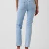 Vintage slim-fit jeans met middelhoge taille