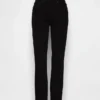Vintage slim-fit jeans met middelhoge taille