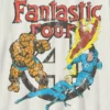 Vintage T-shirt met Fantastic Four-afbeelding voor kinderen