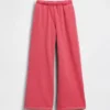 Vintagesoft-badstof baggy joggingbroek voor kinderen