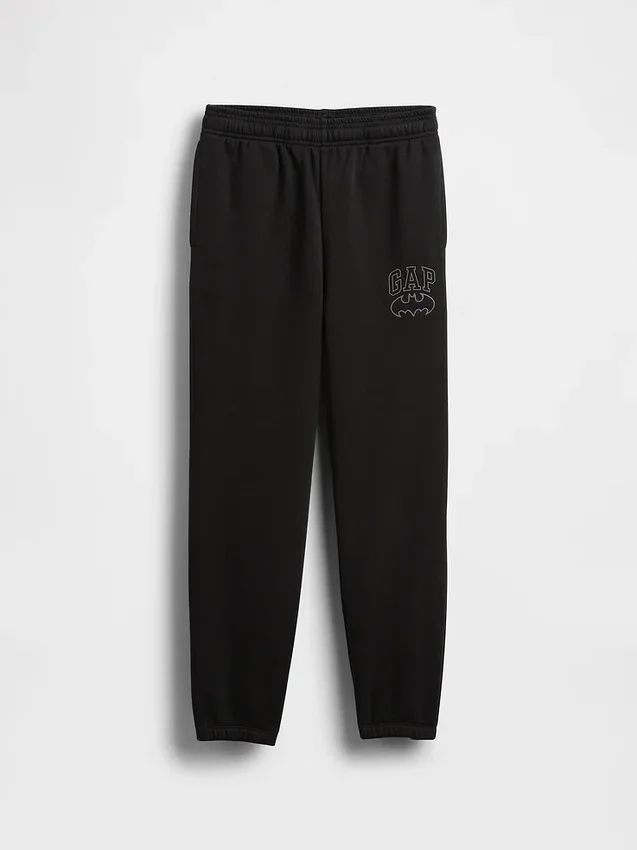 Vintagesoft Batman-logo joggingbroek voor kinderen