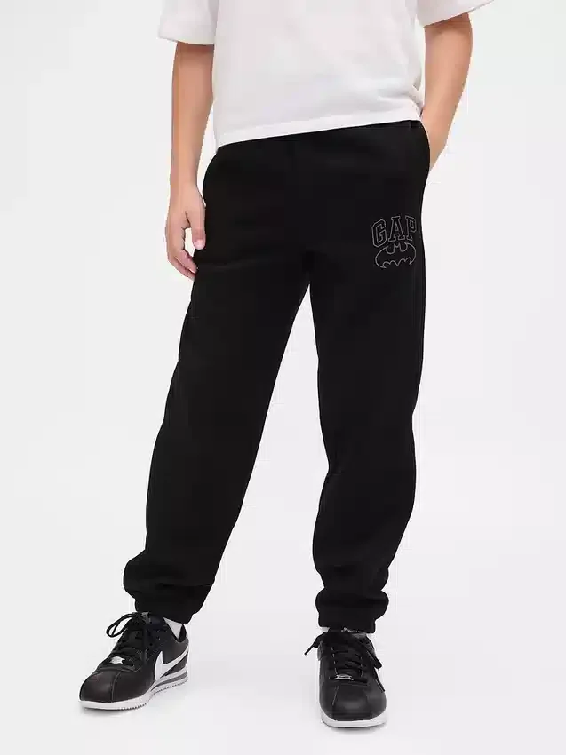 Vintagesoft Batman-logo joggingbroek voor kinderen
