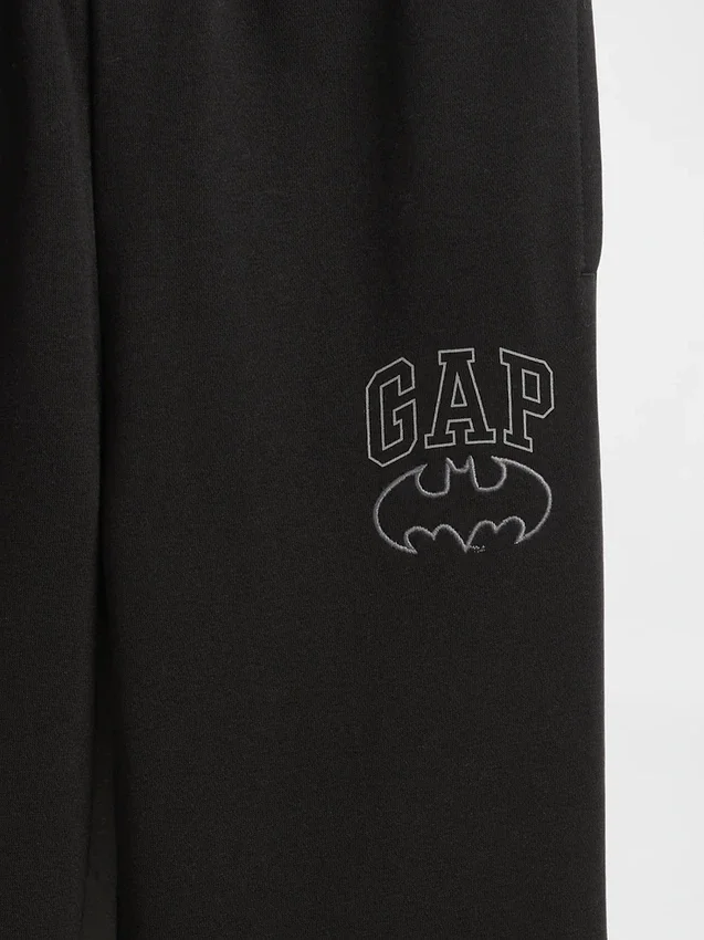 Vintagesoft Batman-logo joggingbroek voor kinderen