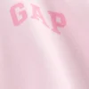 Vintagesoft cropped hoodie met logo
