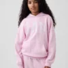Vintagesoft-frote oversized hoodie voor kinderen