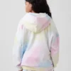 Vintagesoft-frote oversized hoodie voor kinderen