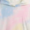 Vintagesoft-frote oversized hoodie voor kinderen