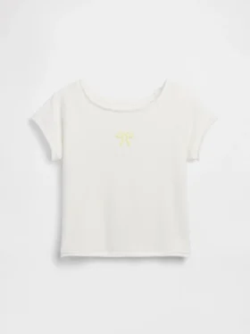 Vintagesoft-frotte raglan-sweatshirt met print voor kinderen