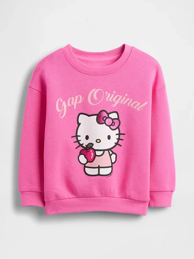 Vintagesoft Hello Kitty-sweatshirt voor Baby & Peuter