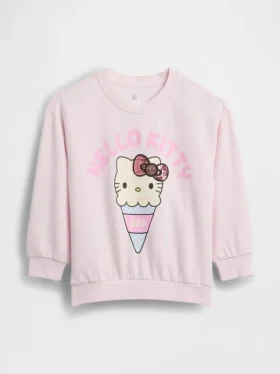 Vintagesoft Hello Kitty-sweatshirt voor peuters