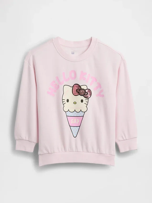 Vintagesoft Hello Kitty-sweatshirt voor peuters
