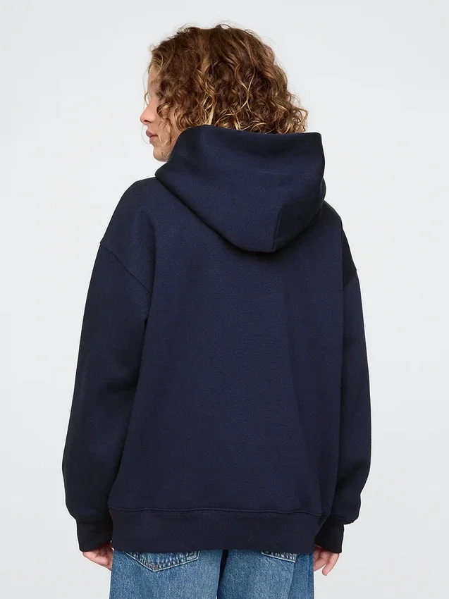 Vintagesoft-hoodie met logo voor kinderen