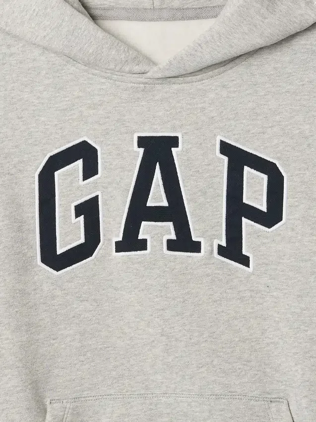 Vintagesoft-hoodie met logo voor kinderen