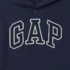 Vintagesoft-hoodie met logo voor kinderen