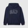 Vintagesoft-hoodie met logo voor kinderen