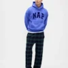 Vintagesoft-hoodie met logo voor volwassenen