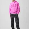 Vintagesoft-hoodie met logo voor volwassenen