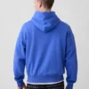 Vintagesoft-hoodie met logo voor volwassenen