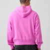 Vintagesoft-hoodie met logo voor volwassenen