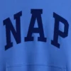 Vintagesoft-hoodie met logo voor volwassenen