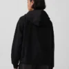 Vintagesoft-hoodie met rits