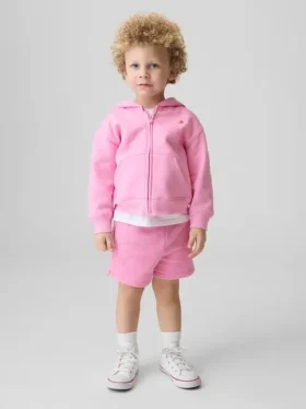 Vintagesoft-hoodie met rits voor Baby & Peuter