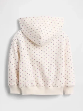 Vintagesoft-hoodie met rits voor Baby & Peuter