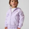 Vintagesoft-hoodie met rits voor Baby & Peuter