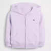 Vintagesoft-hoodie met rits voor Baby & Peuter