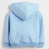Vintagesoft-hoodie met rits voor Baby & Peuter