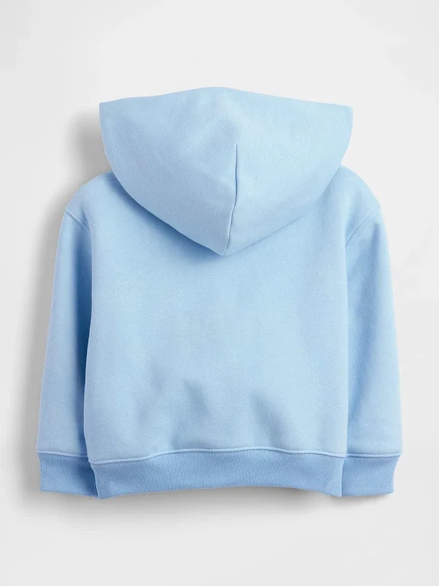 Vintagesoft-hoodie met rits voor Baby & Peuter
