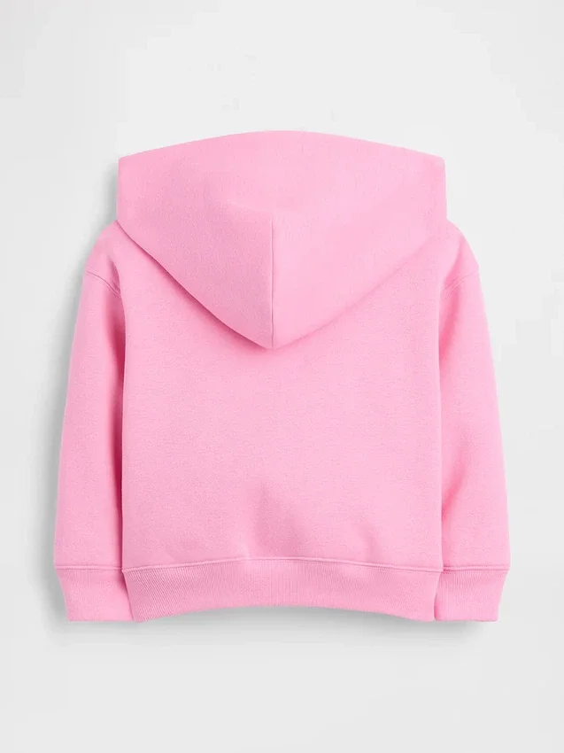 Vintagesoft-hoodie met rits voor Baby & Peuter