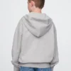 Vintagesoft-hoodie met rits voor kinderen