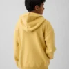 Vintagesoft-hoodie met rits voor kinderen