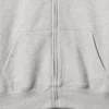 Vintagesoft-hoodie met rits voor kinderen