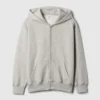 Vintagesoft-hoodie met rits voor kinderen