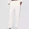 Vintagesoft-joggingbroek met hoge taille en relaxte pasvorm