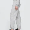 Vintagesoft-joggingbroek met hoge taille en relaxte pasvorm