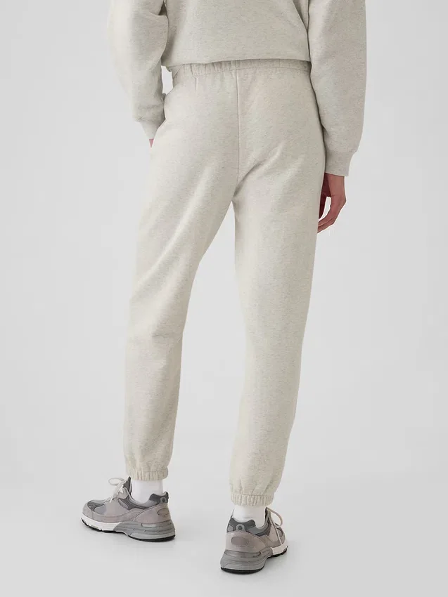 Vintagesoft-joggingbroek met hoge taille en relaxte pasvorm