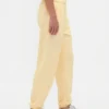 Vintagesoft-joggingbroek met hoge taille en relaxte pasvorm